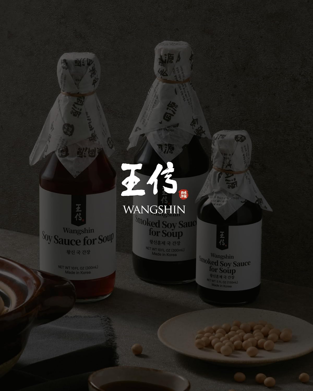 Wangshin Premium Smoked Soy Sauce for Soup